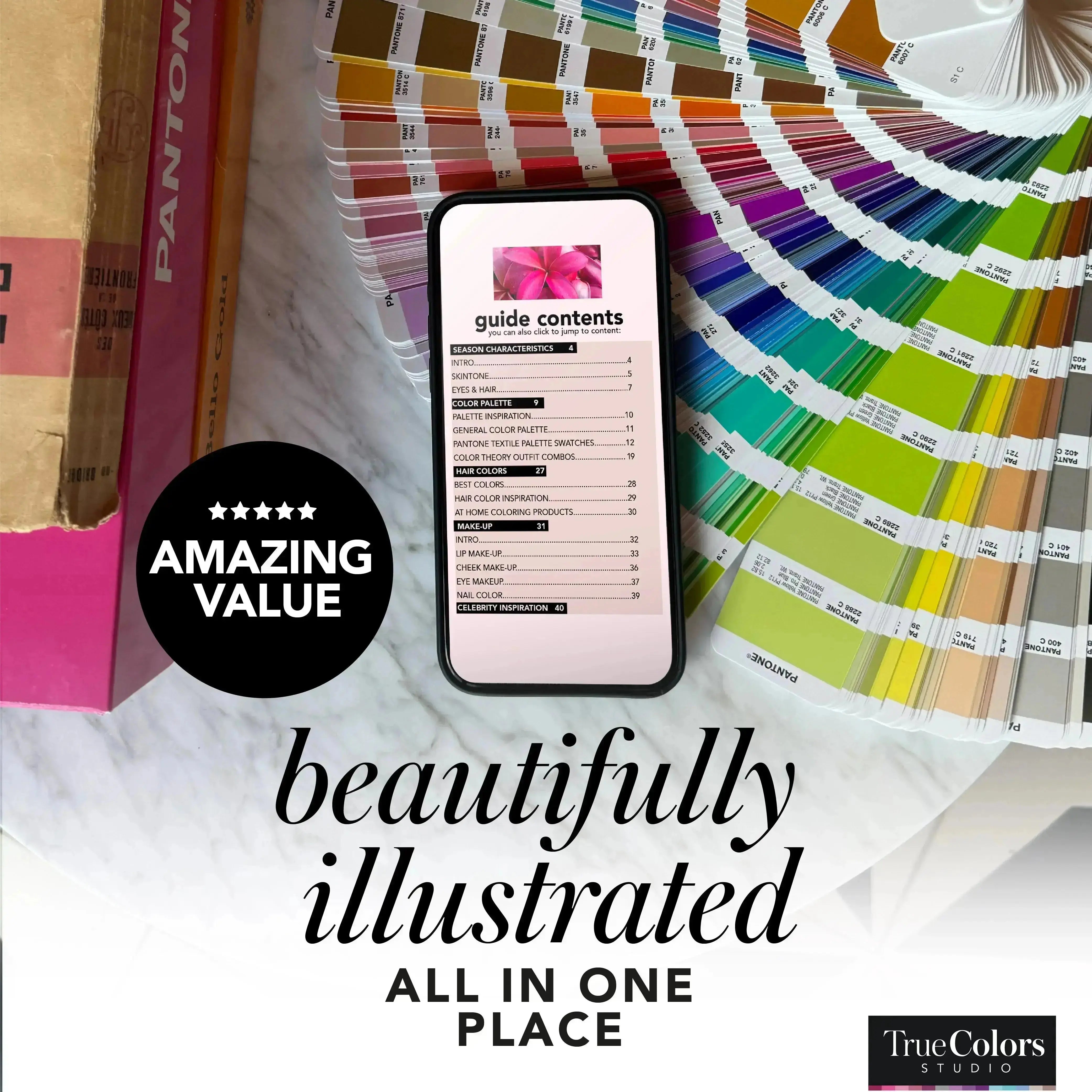 True Spring Season Color Analysis Guide