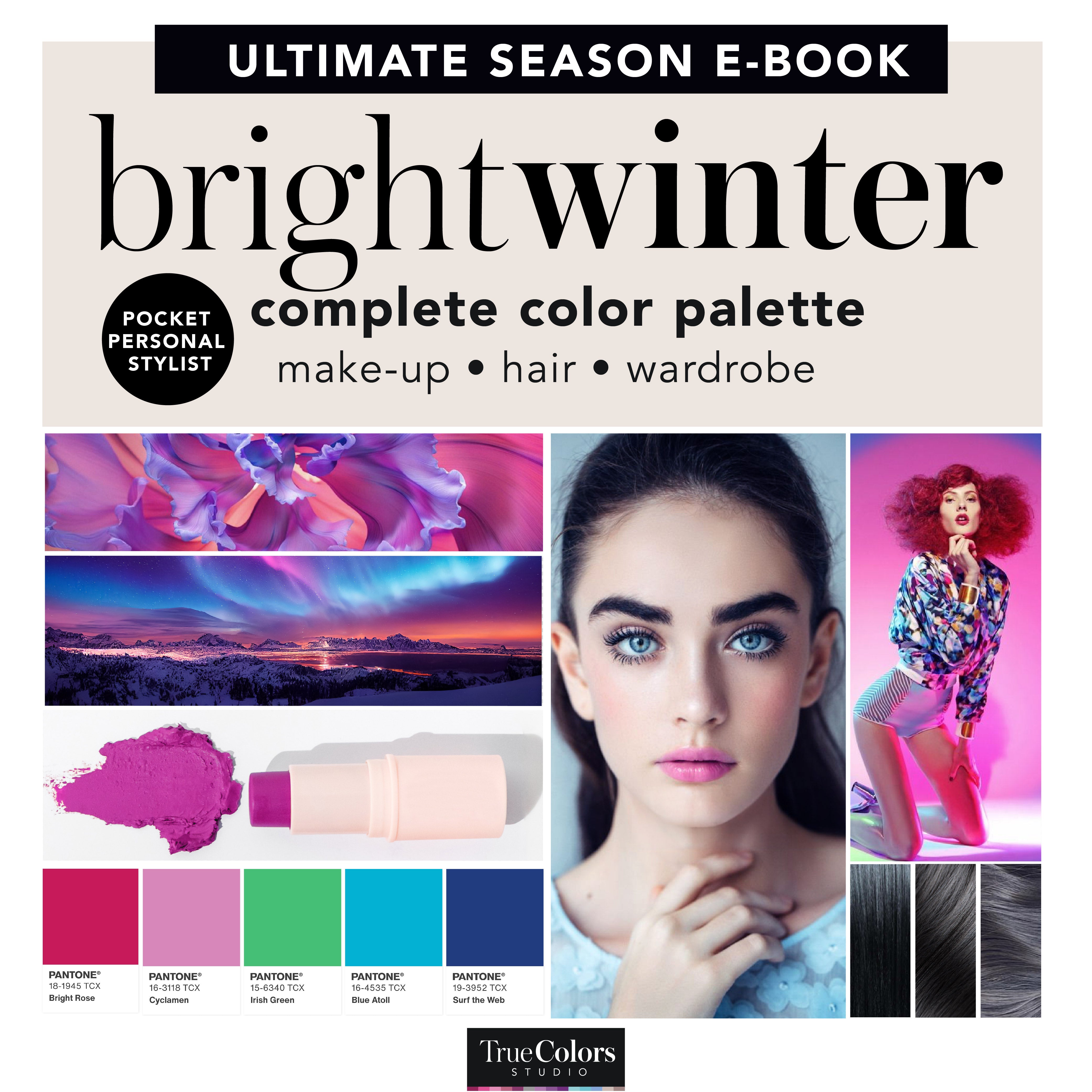 Bright Winter Season Color Analysis Guide
