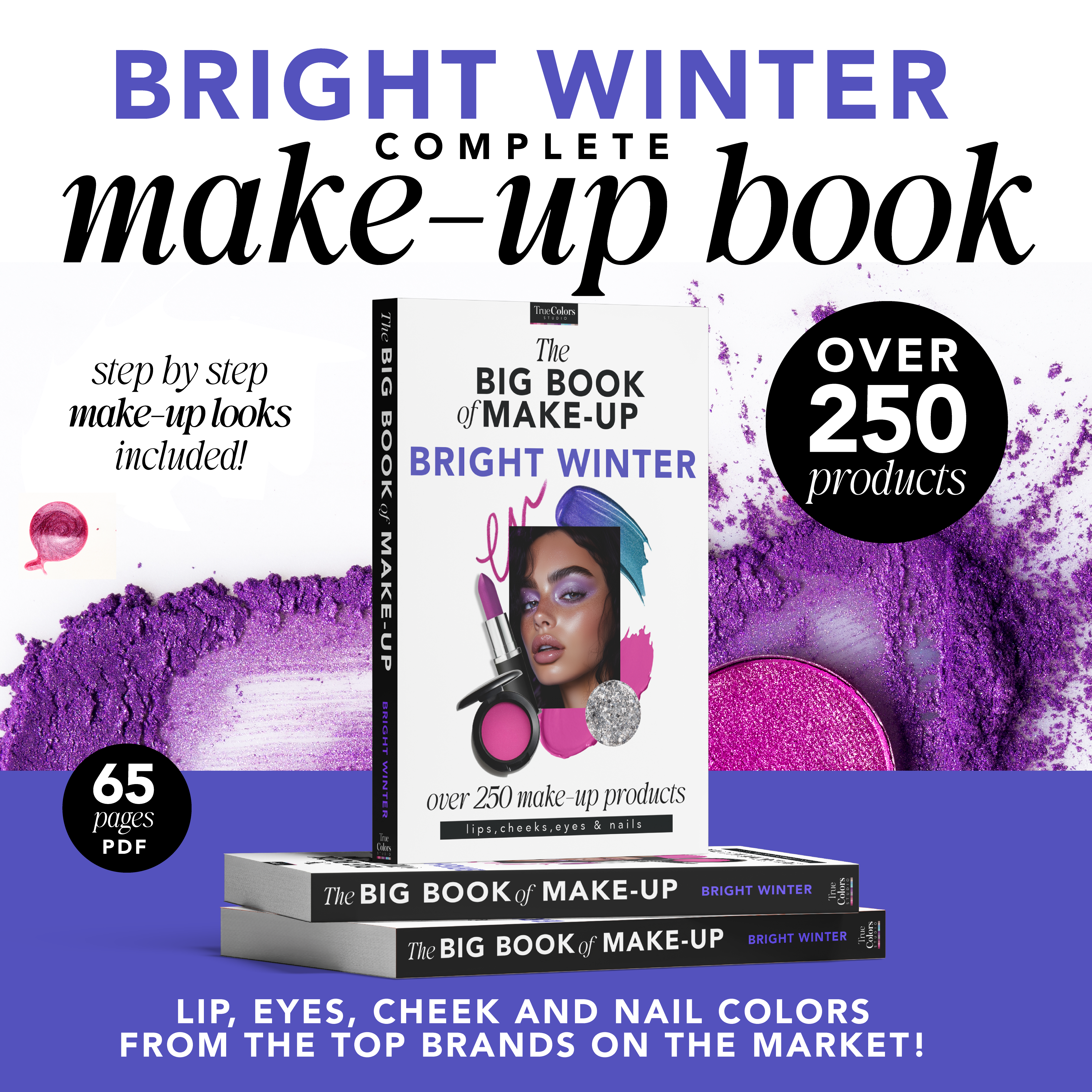 Bright Winter Complete Make-up Guide