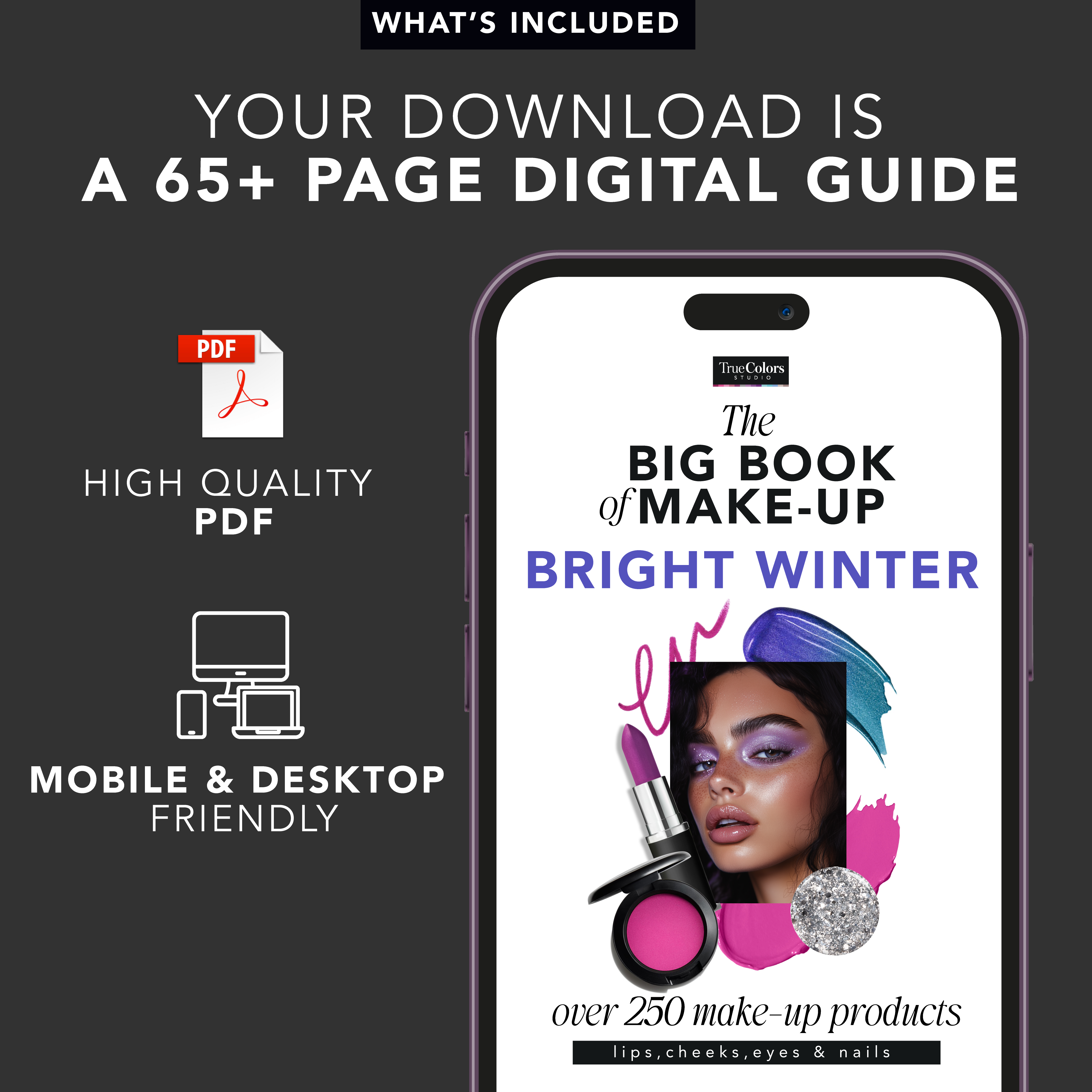 Bright Winter Complete Make-up Guide