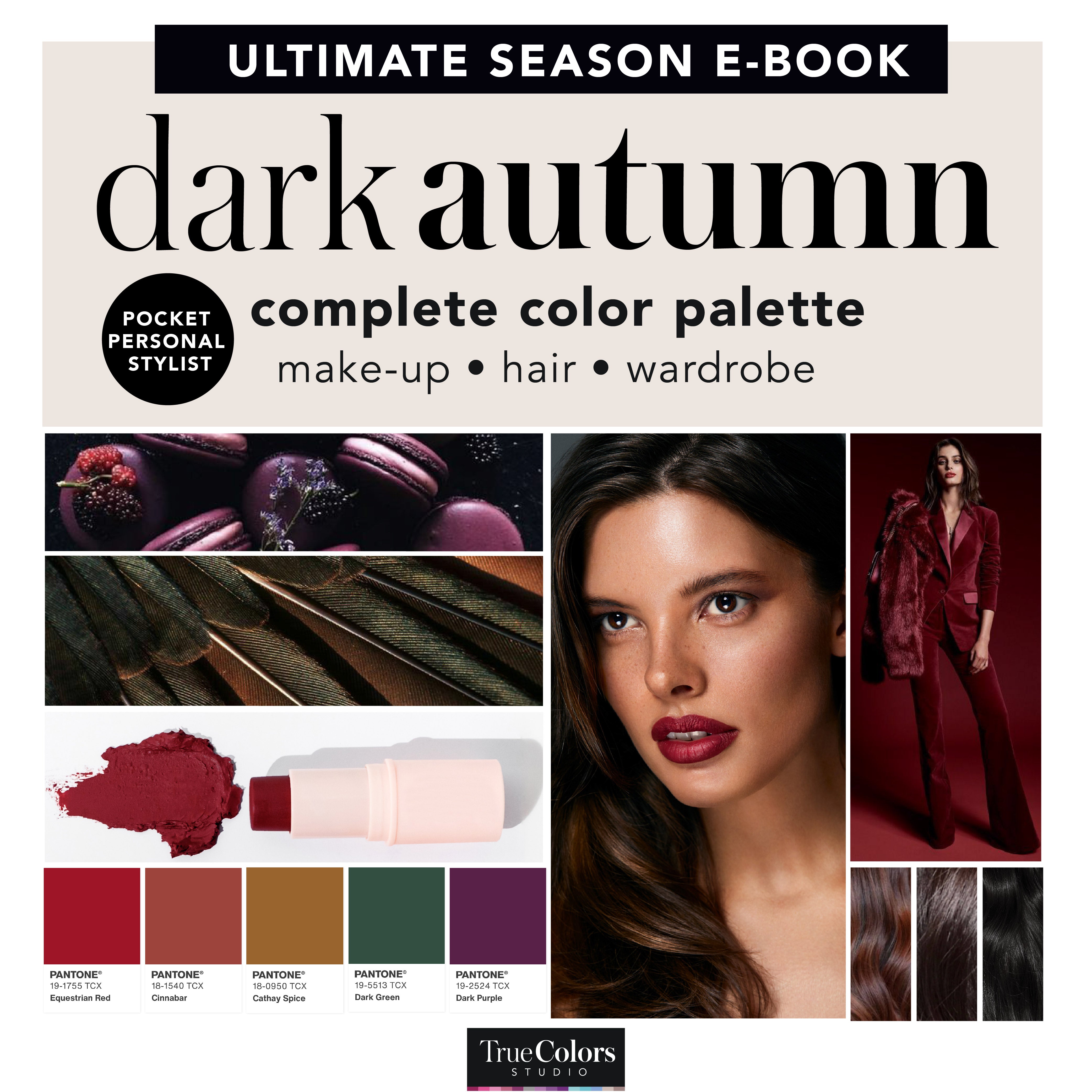 Dark Autumn Season Color Analysis Guide