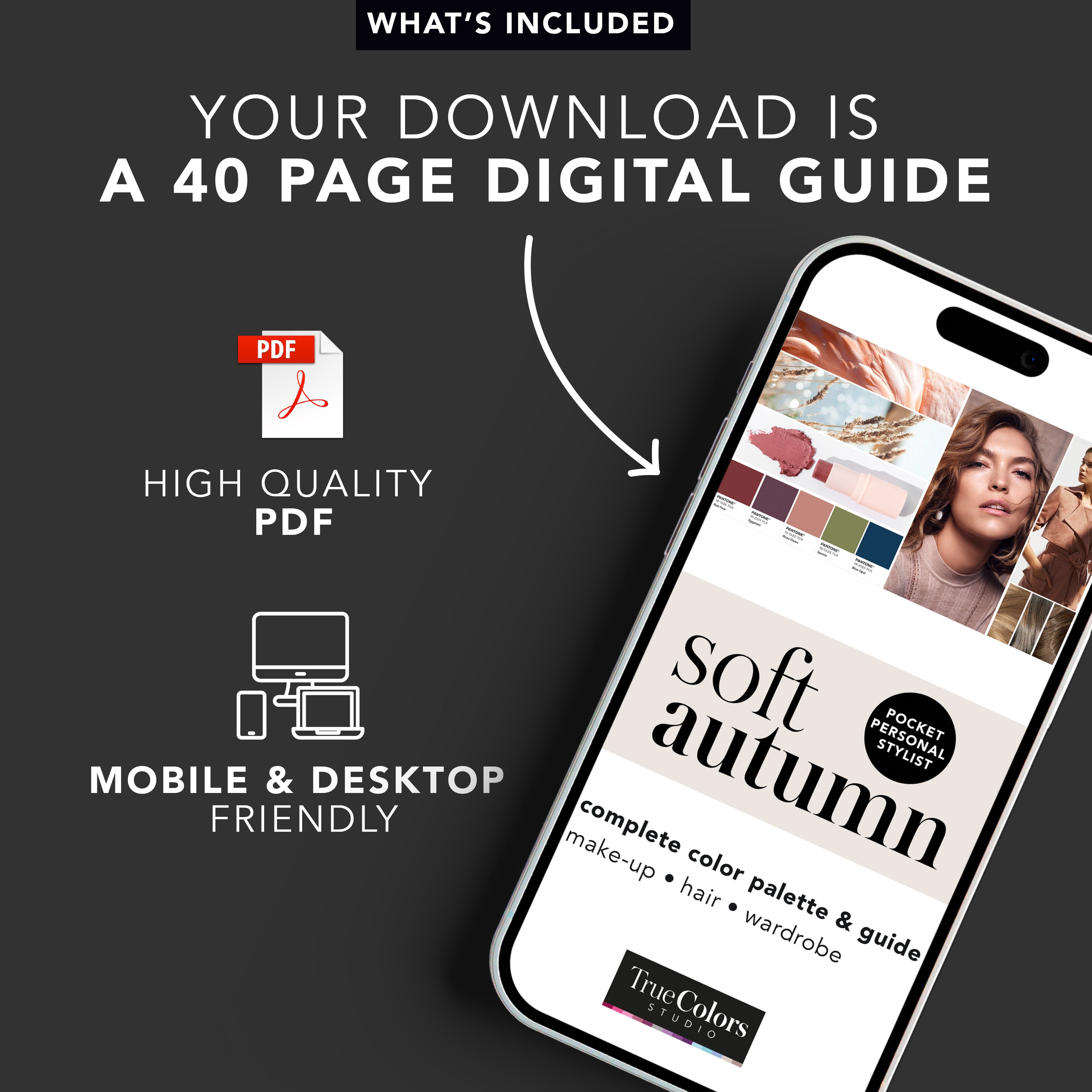 Soft Autumn Season Color Analysis Guide