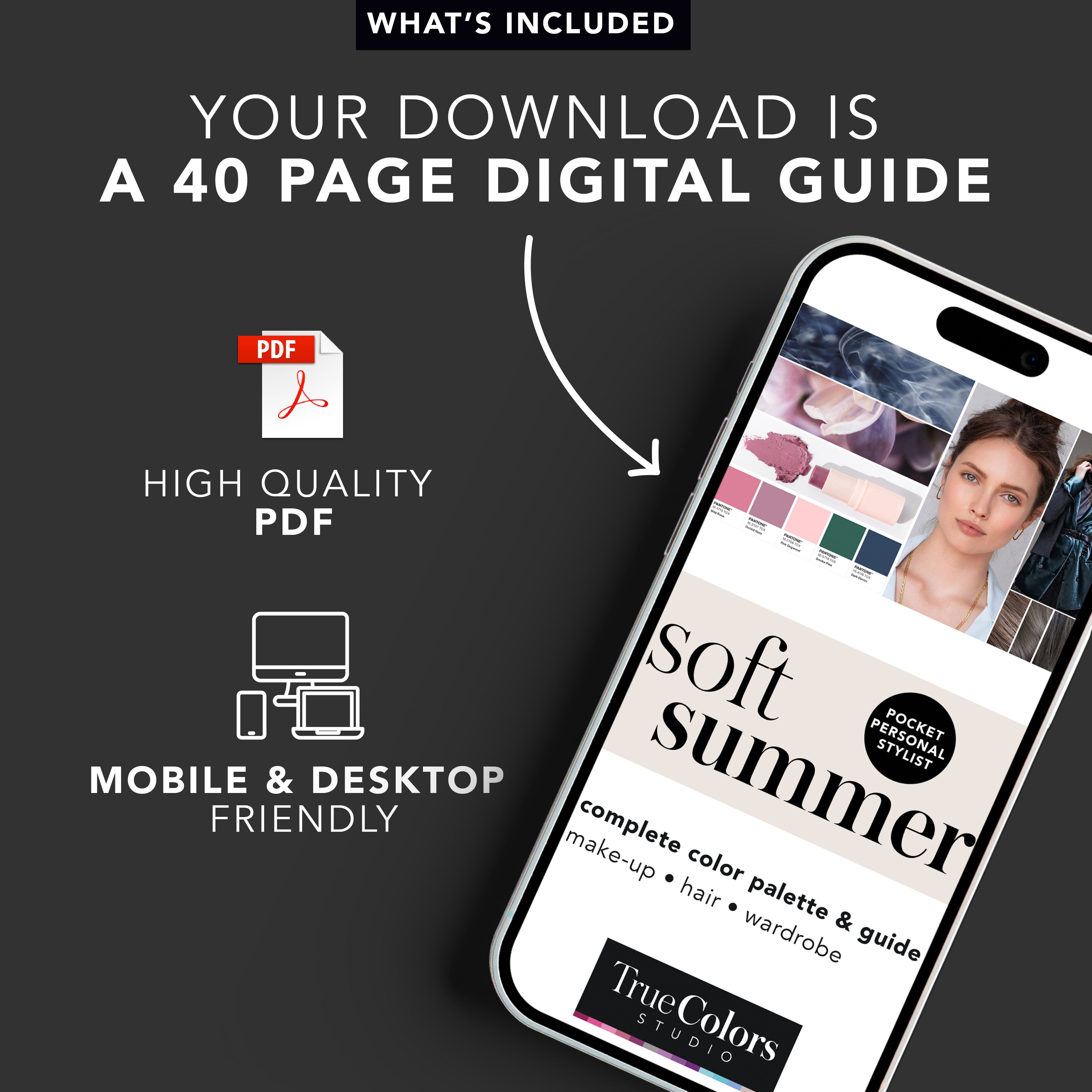 Soft Summer Season Color Analysis Guide