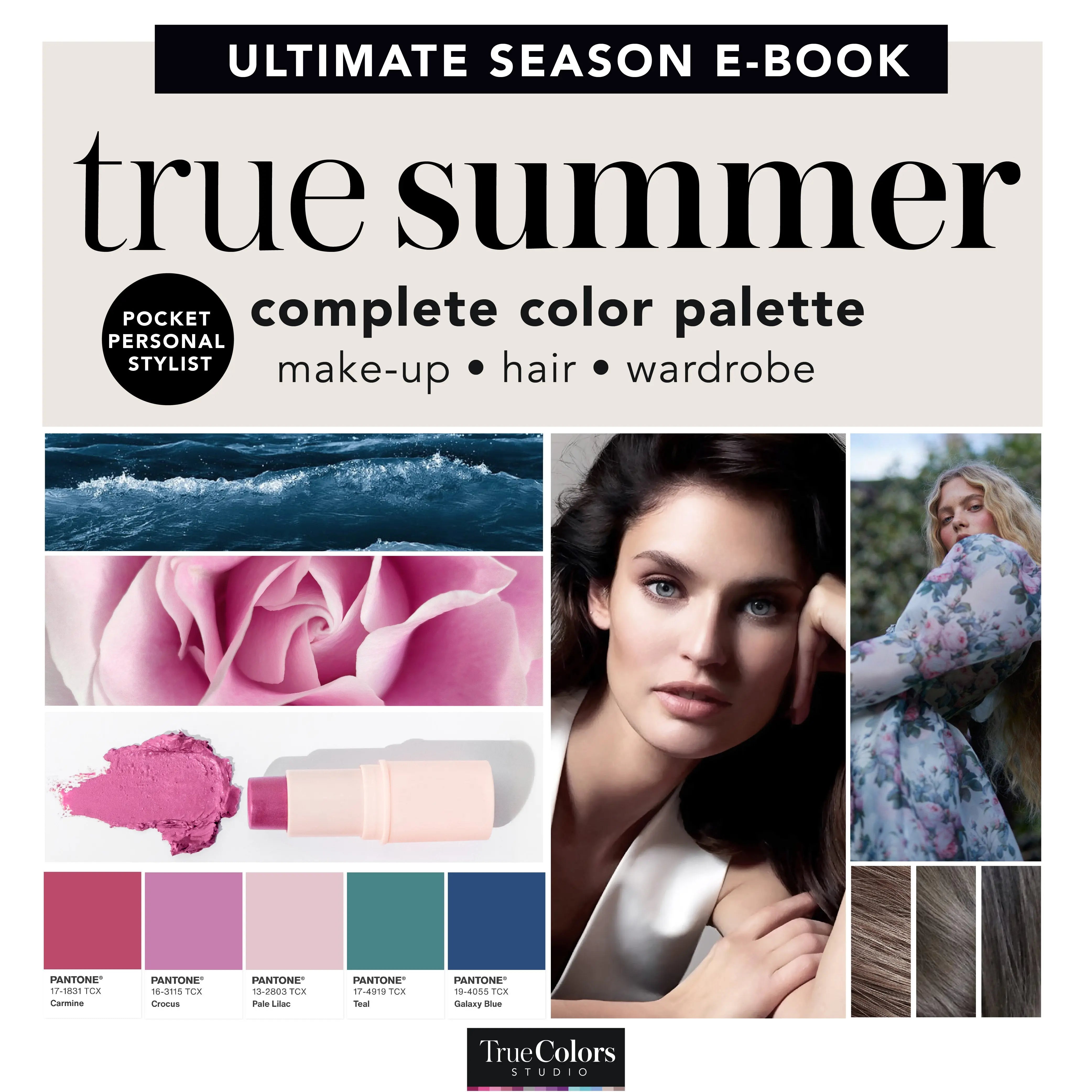 True Summer Color Season Examples Ultimate Season E-Books – True Colors Studio