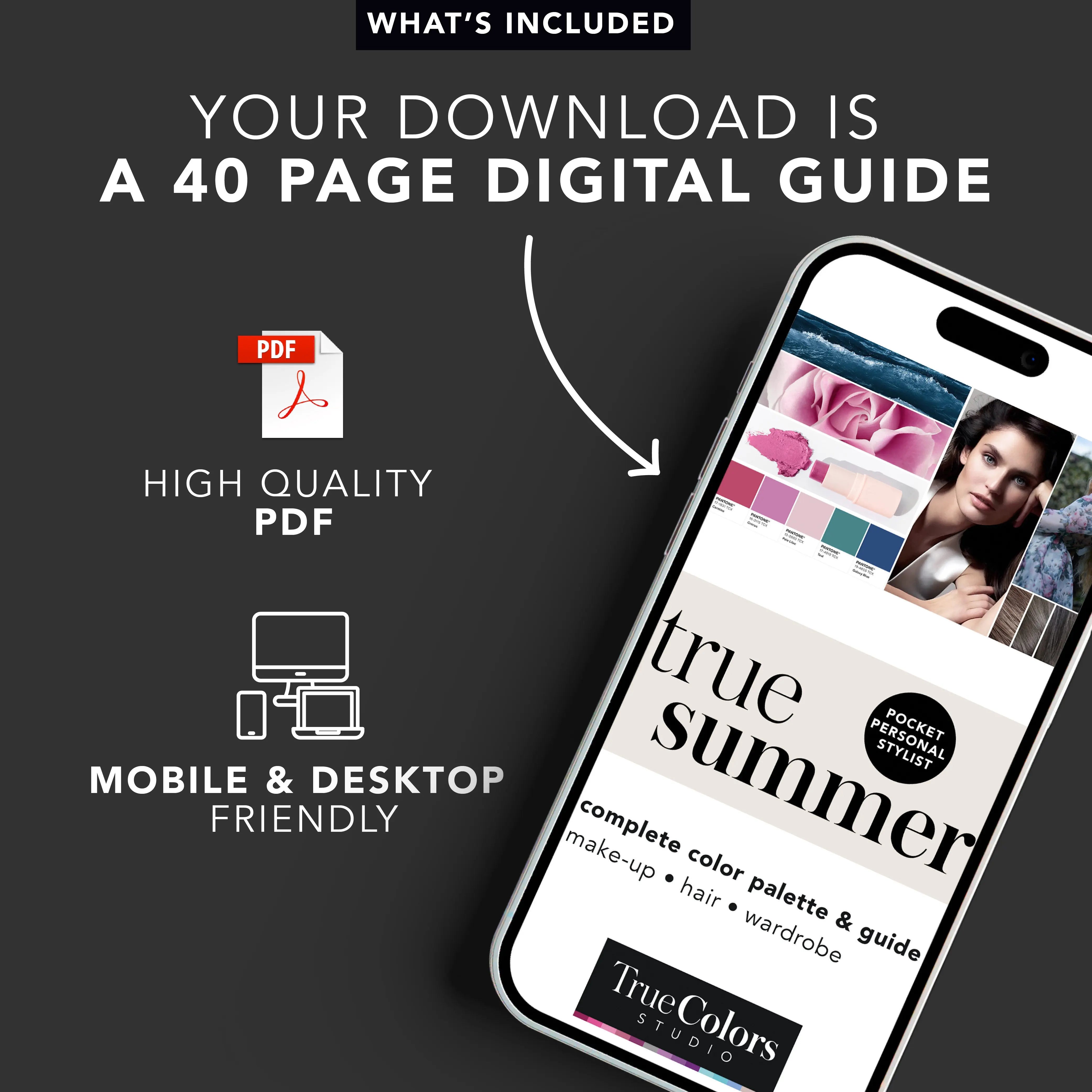 True Summer Season Color Analysis Guide