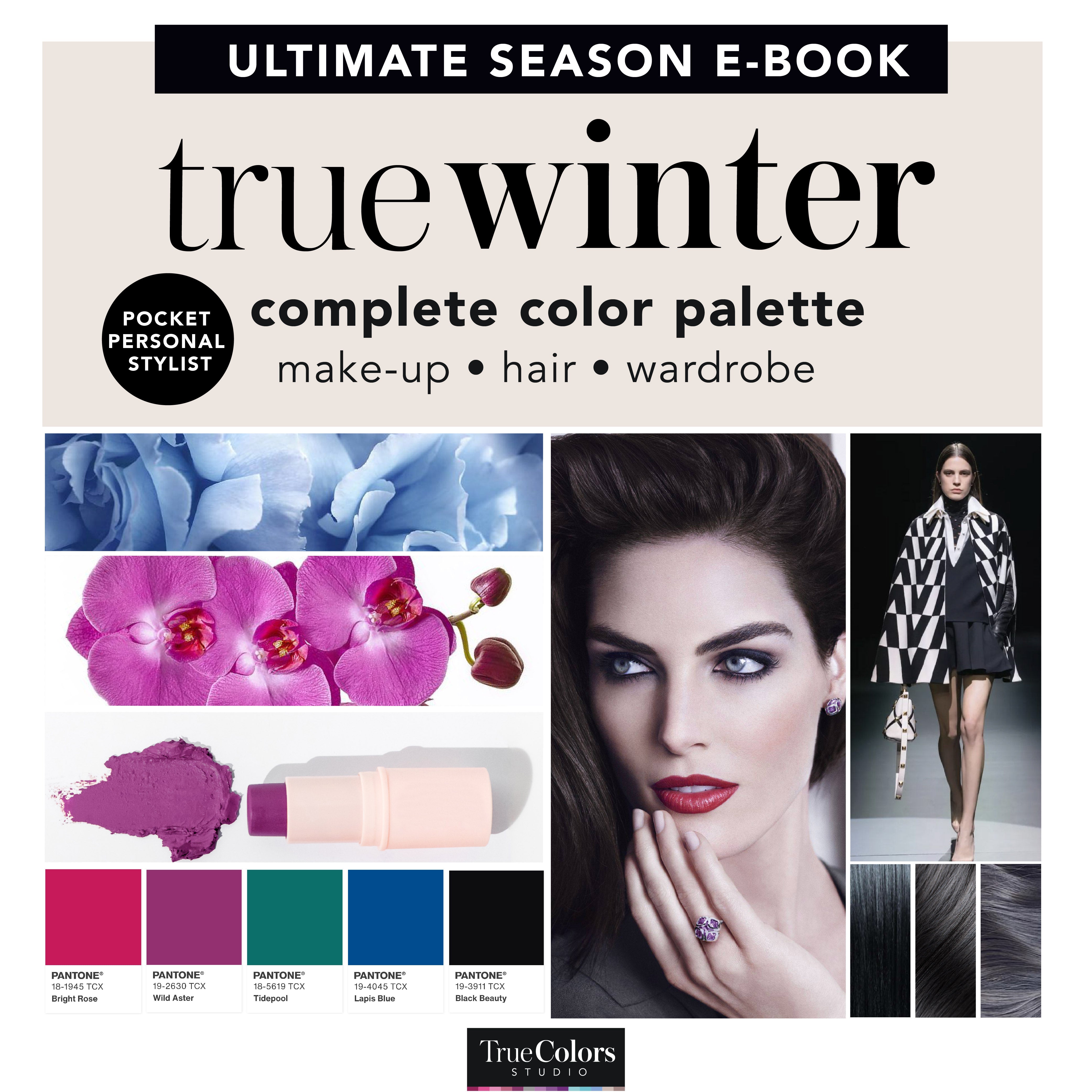 True Winter Season Color Analysis Guide