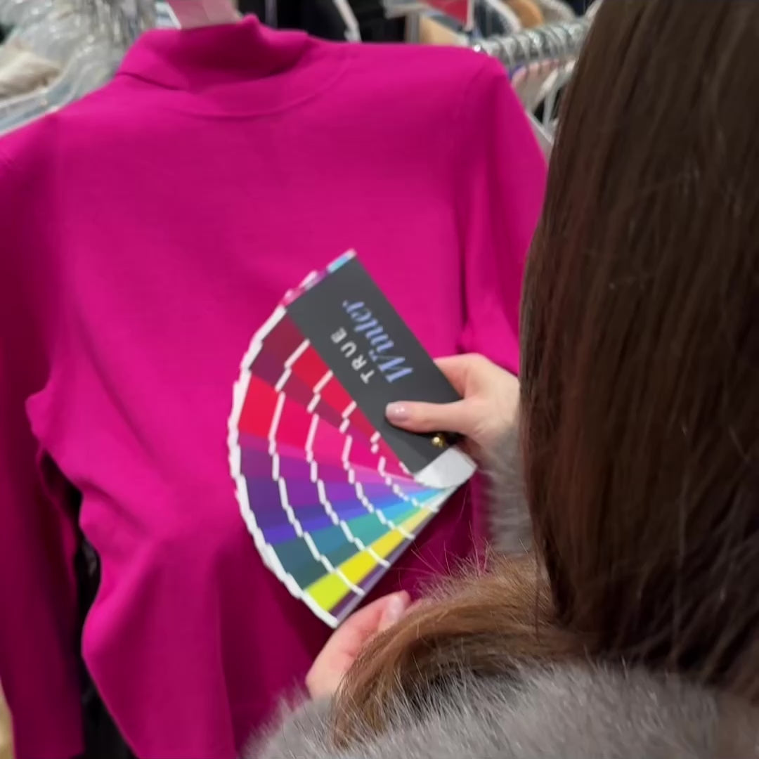 Light Summer Color Palette Fan For Shopping