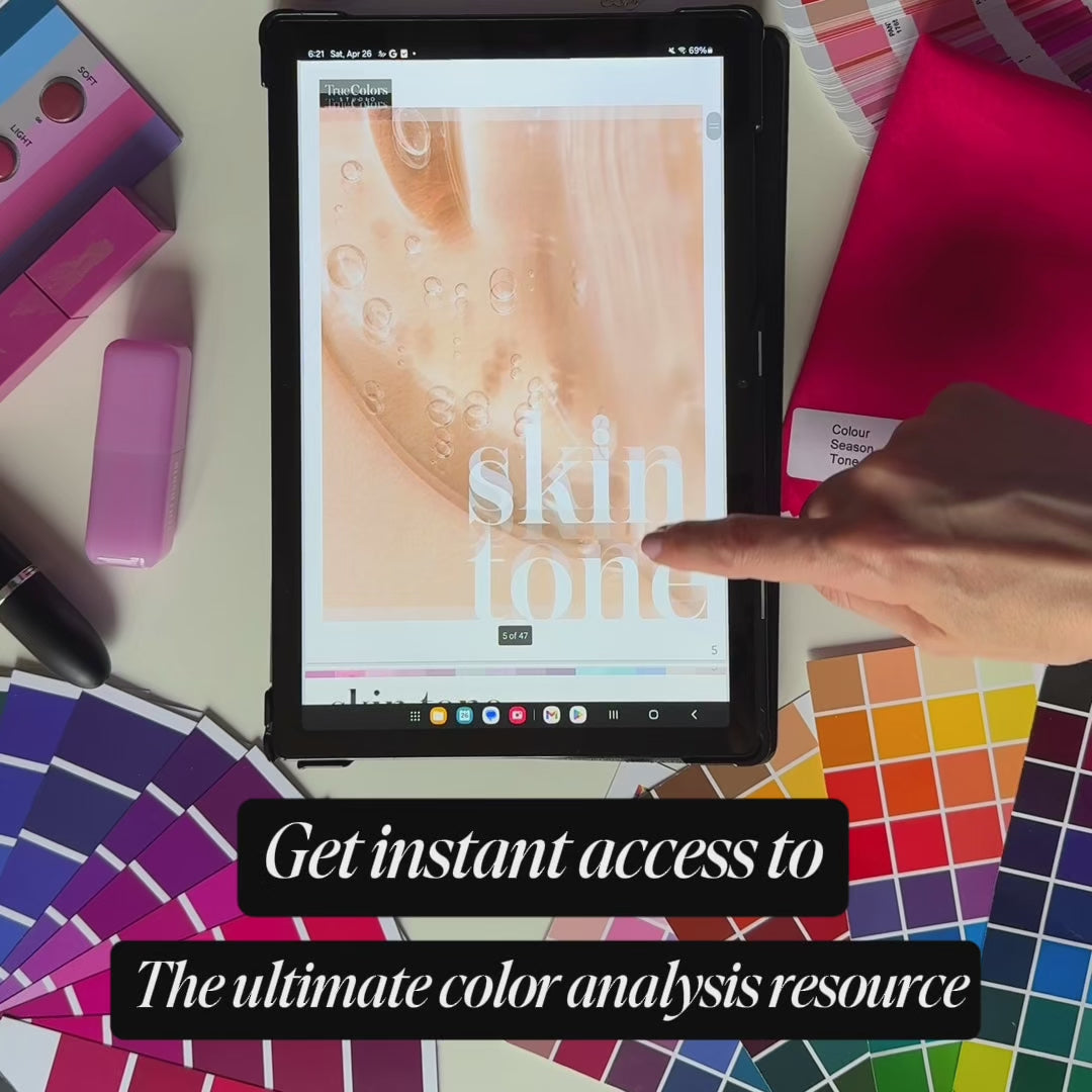 True Summer Season Color Analysis Guide